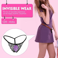Load image into Gallery viewer, Women's Sex Toy App Wearing Butterfly Remote Control Masturbation Vibrator Egg Hopping Massager Wearing Penis